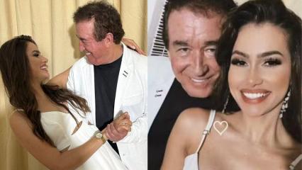 Amado Batista se casou no civil com a Miss Universe e está planejando uma festa luxuosa